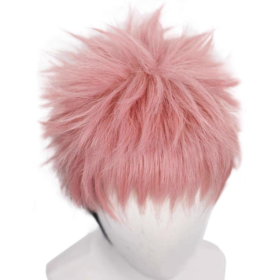 Back To Battle Tiger Stick Coral Cos Wig