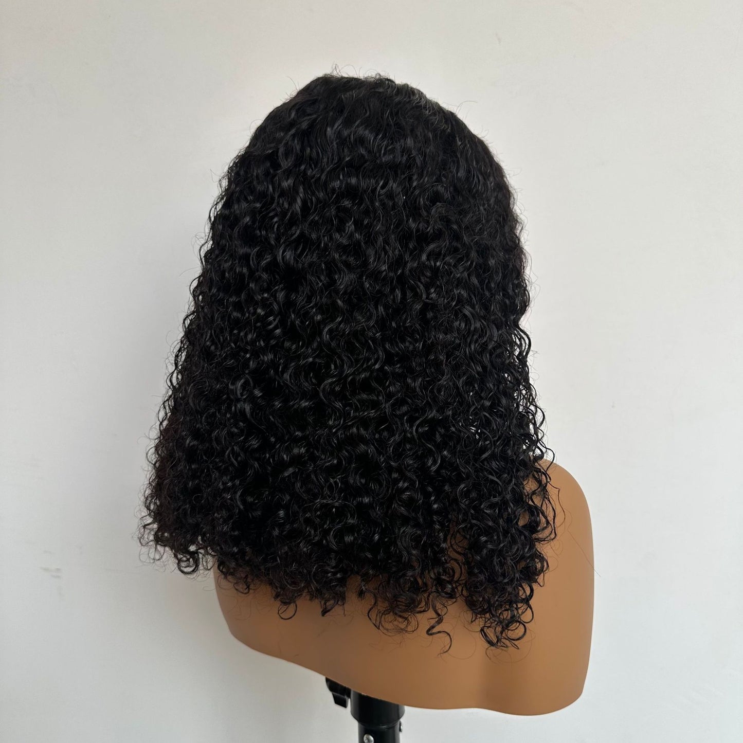 Beautiful Unique Human Density Elf Curly Real Hair Wig