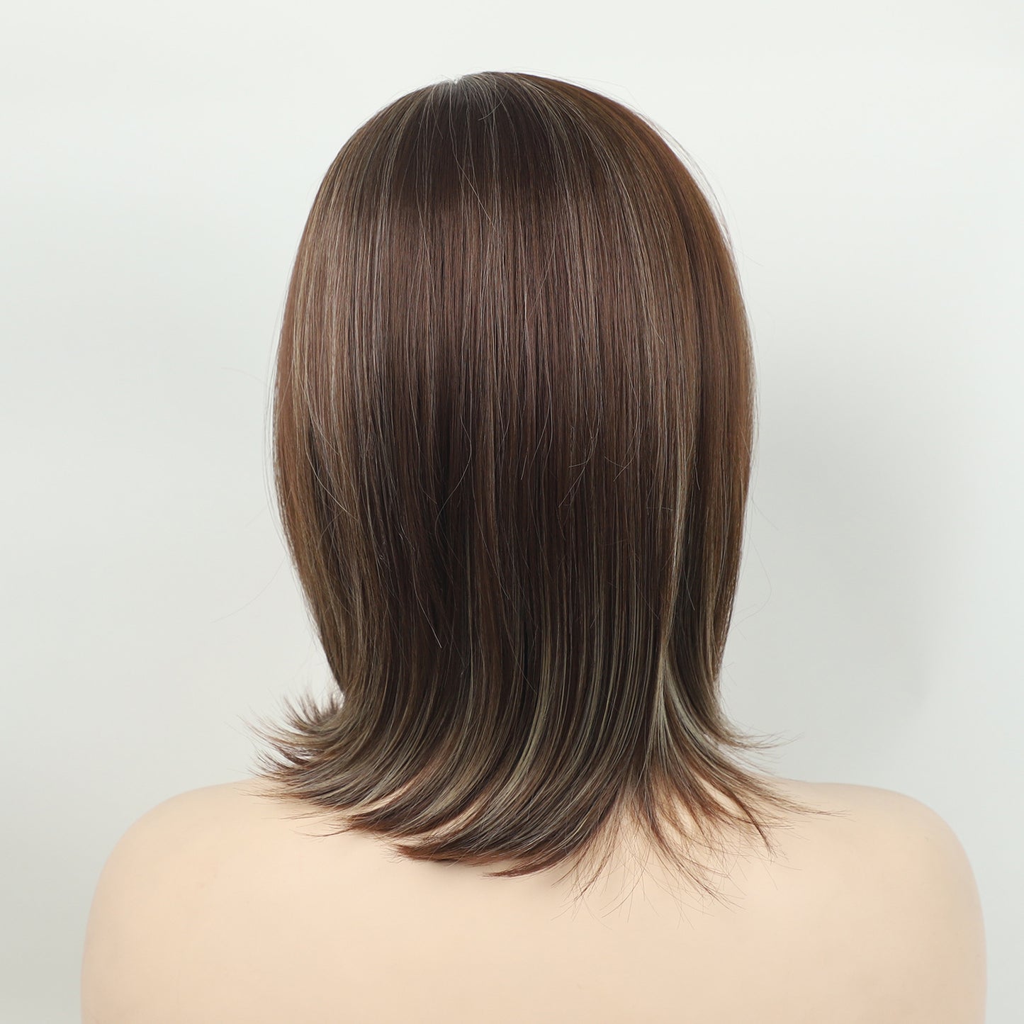 Women's Head Side Bangs Synthetic Wigs Overseas Warehouse Wig Short Straight Hair