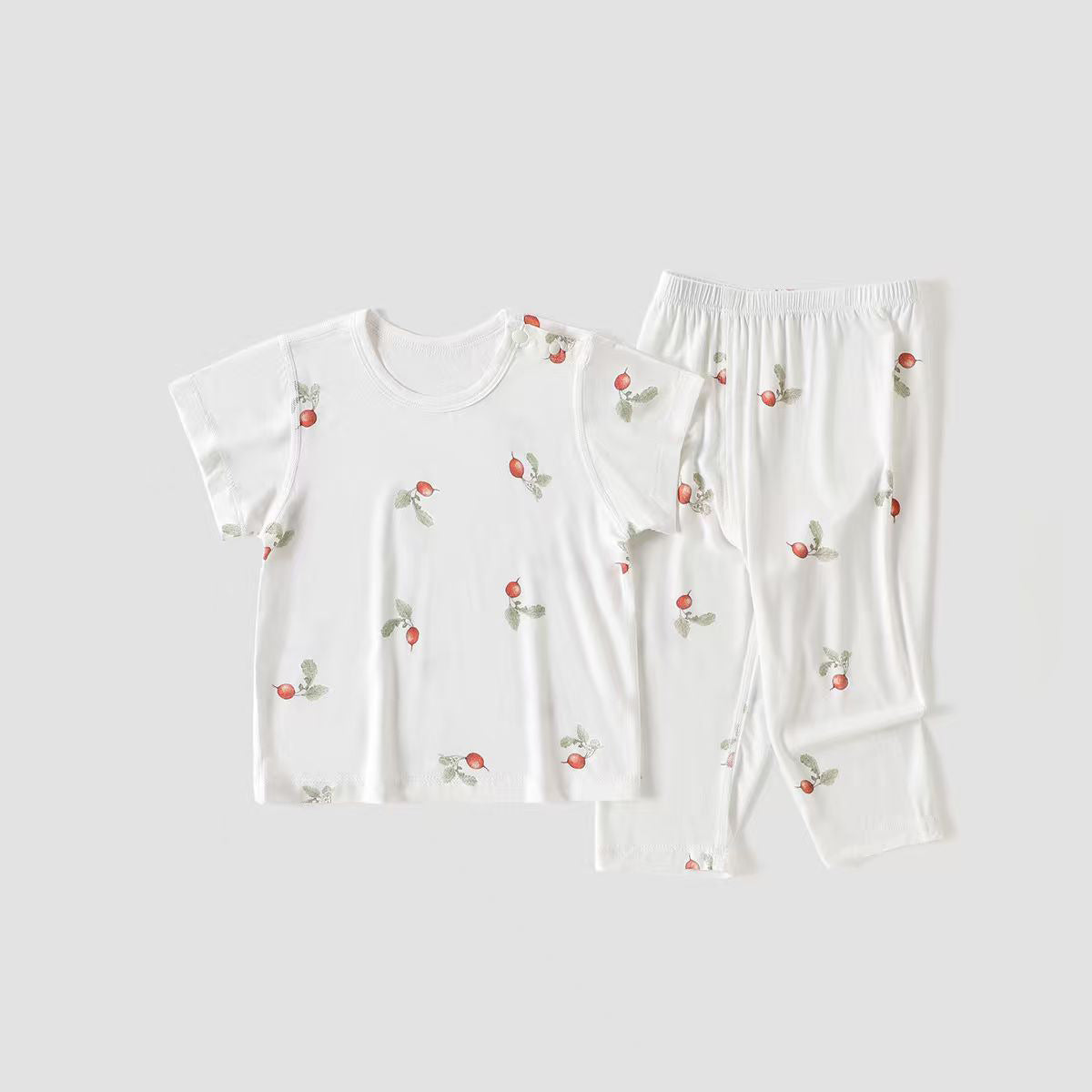 Children's Clothing Boys Summer Class Bamboo Fiber Short Sleeve Children's Suit
