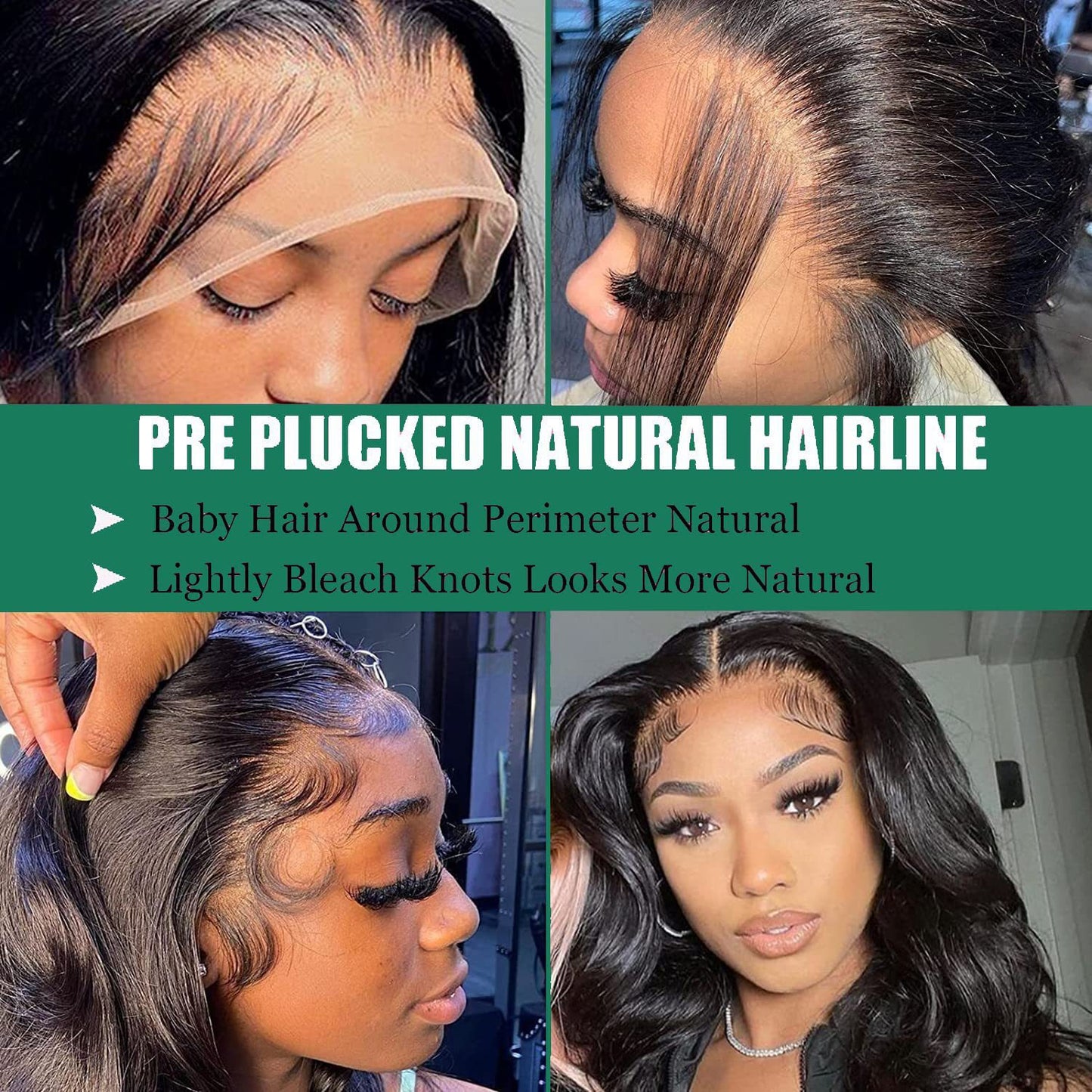 Human Hair Lace Headgear Natural Color Big Wig Long Curls