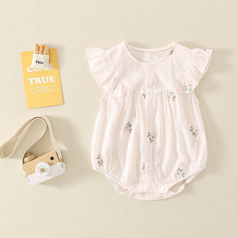Clothes For Babies Summer Romper Chinese Jumpsuit, Climbing Suit