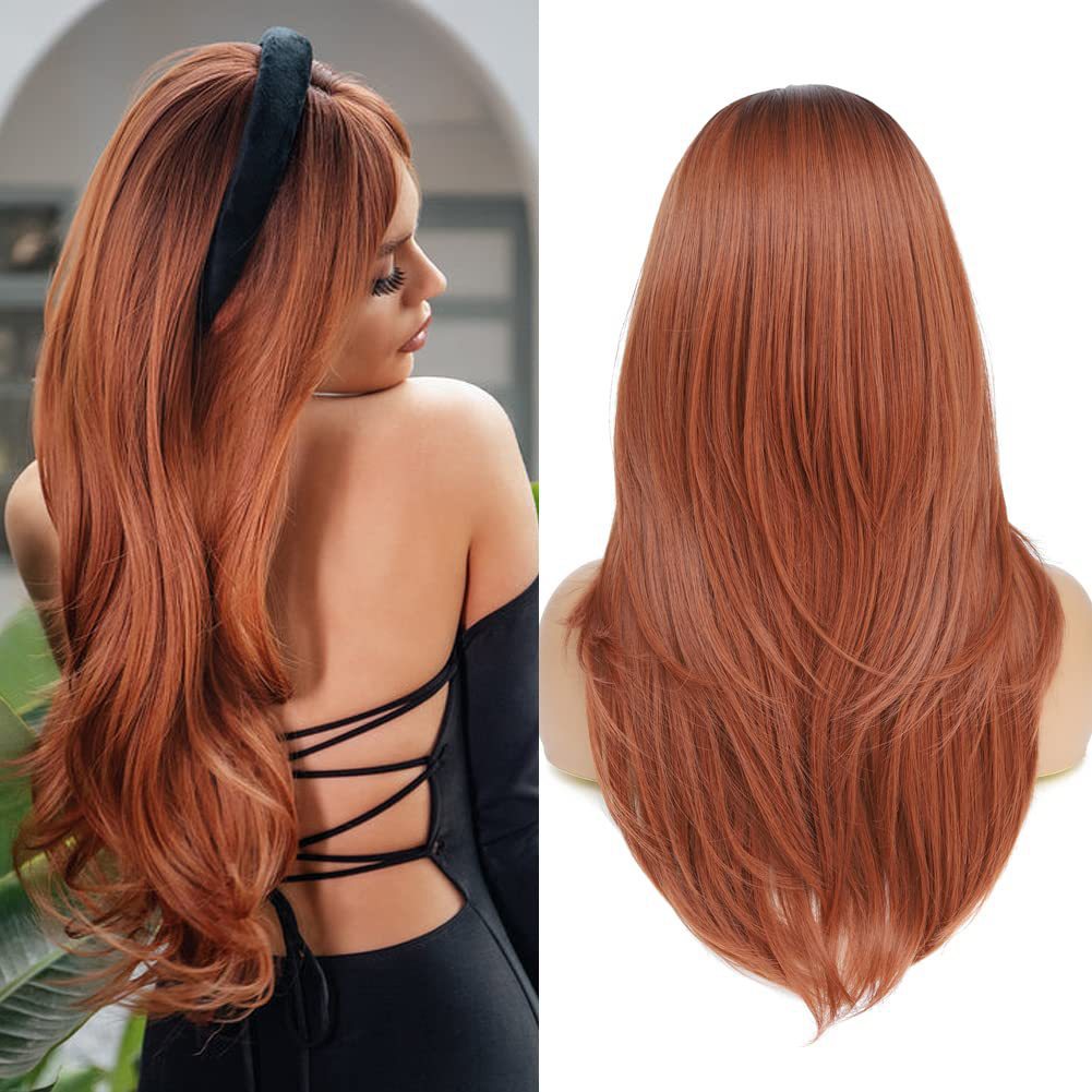 Rose Net Head Cover Chemical Fiber Curly Hair Side Wig Long Curls