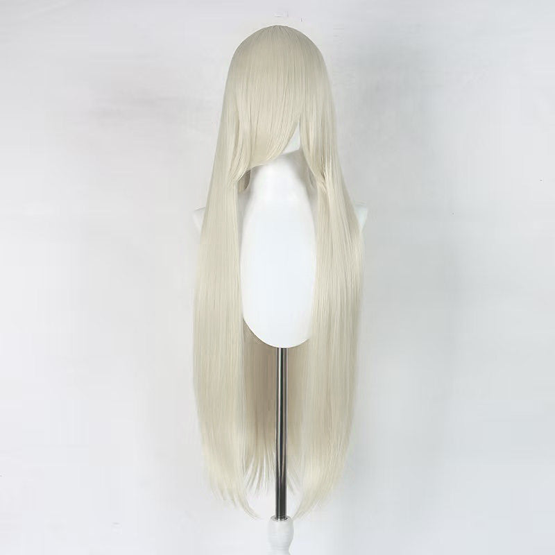 Straight Hair Rose Internal Net Simulation Scalp Secondary Element Cos Wig