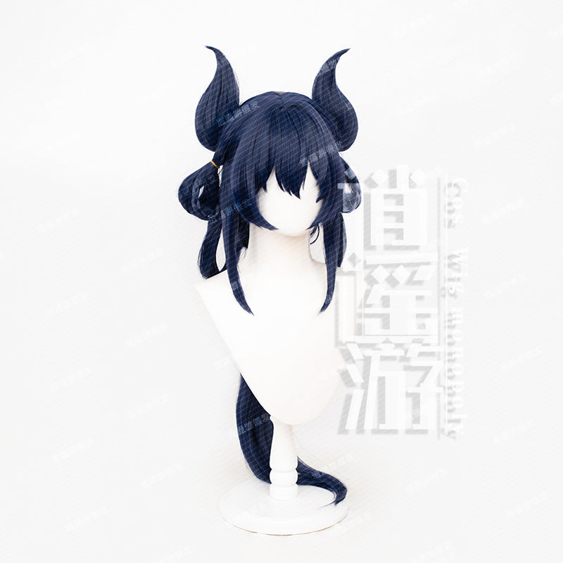Travel King Hate Cigarette Simulation Scalp Top Sun Li Cos Wig