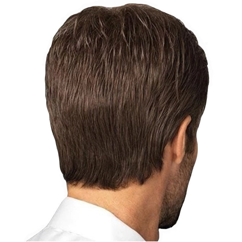 Men's Chemical Fiber Short Hair Overseas Men's Wig