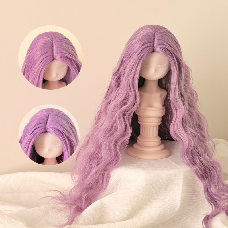 Small Curls Handmade Dress Up Blank Hair Head Cos Wig