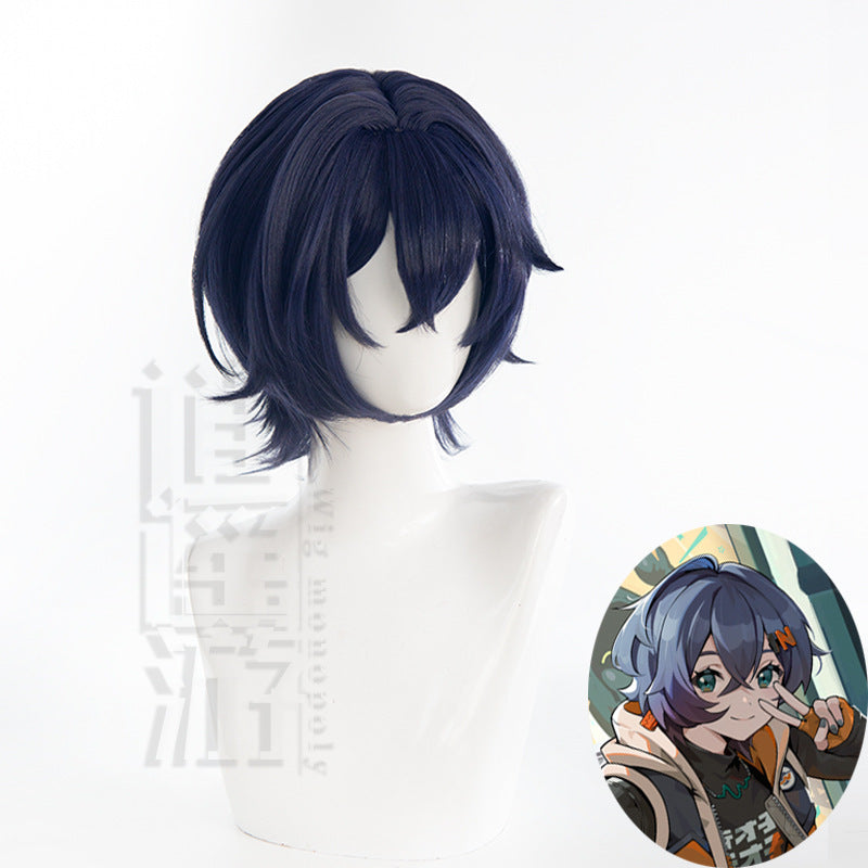 Women's District Zero Clothing Rope Maker Store Manager Cos Wig