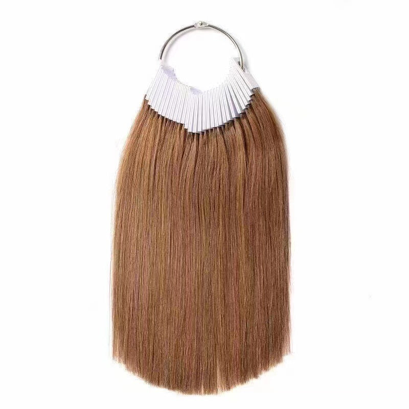 Hairdressing Real Hair Band Piece Dyeing Test Barber Practice Wool Other Wig