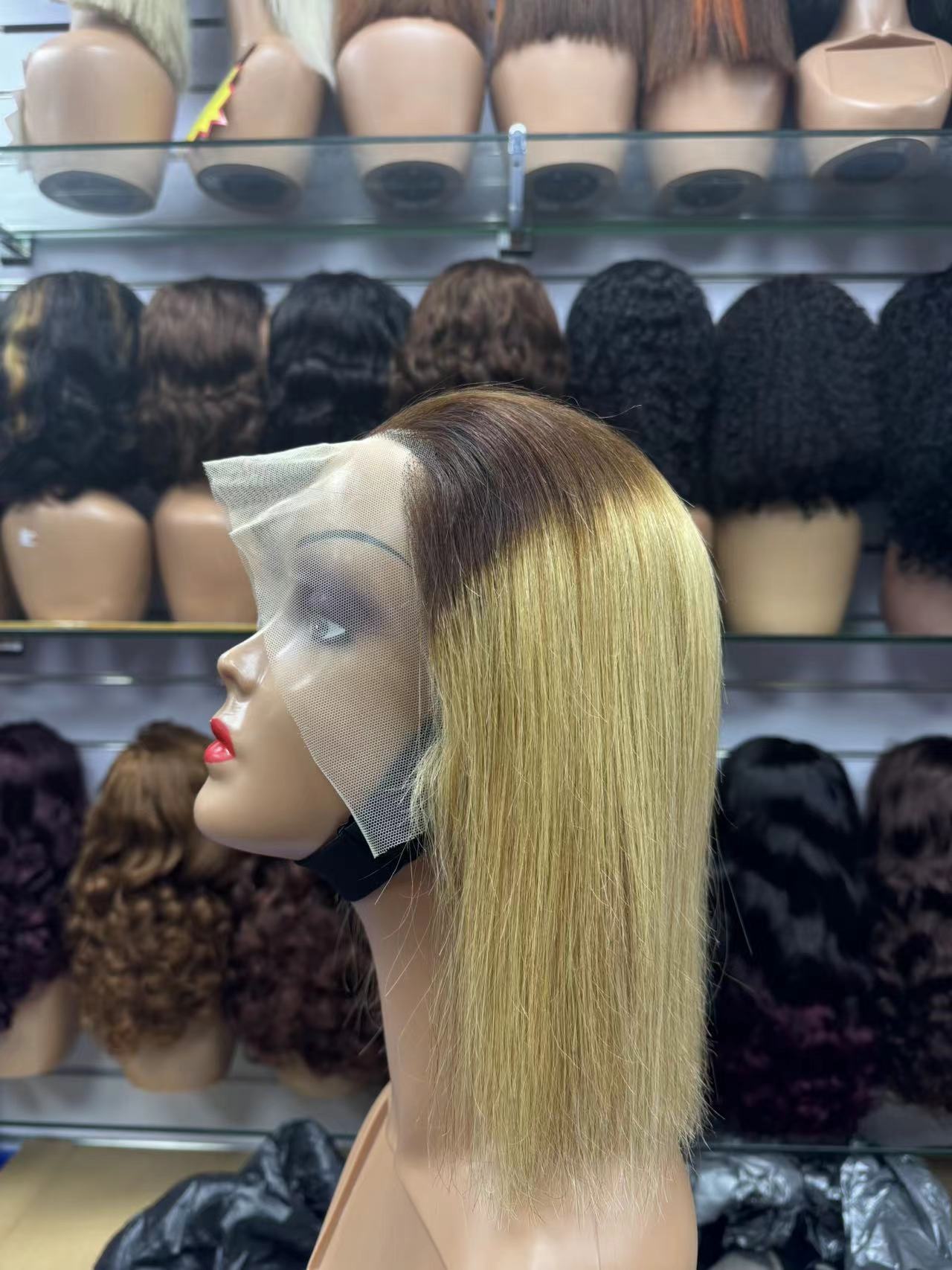 Fashion Popular Classy Innovative Bobo Human Real Hair Wig