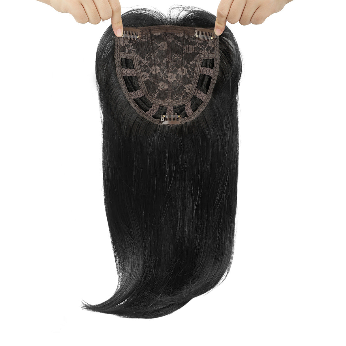 Hair Supplementing Piece Covering Gray Female Other Wig