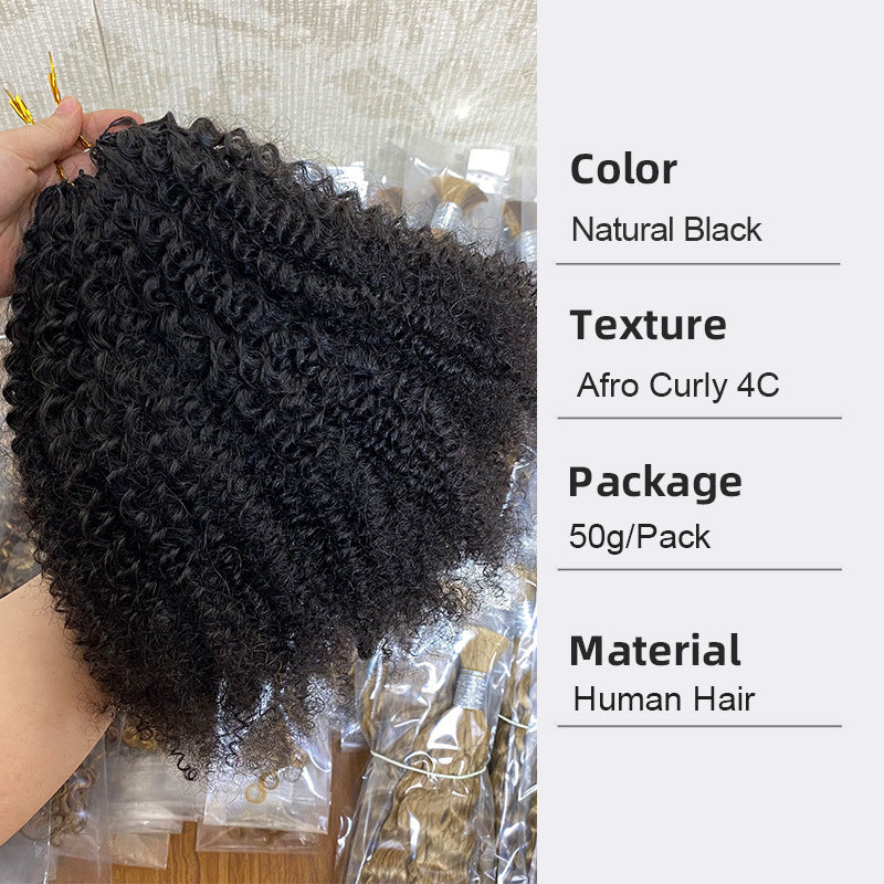 Stylish Fashion Beautiful Classy Crochet Human Real Hair Wig