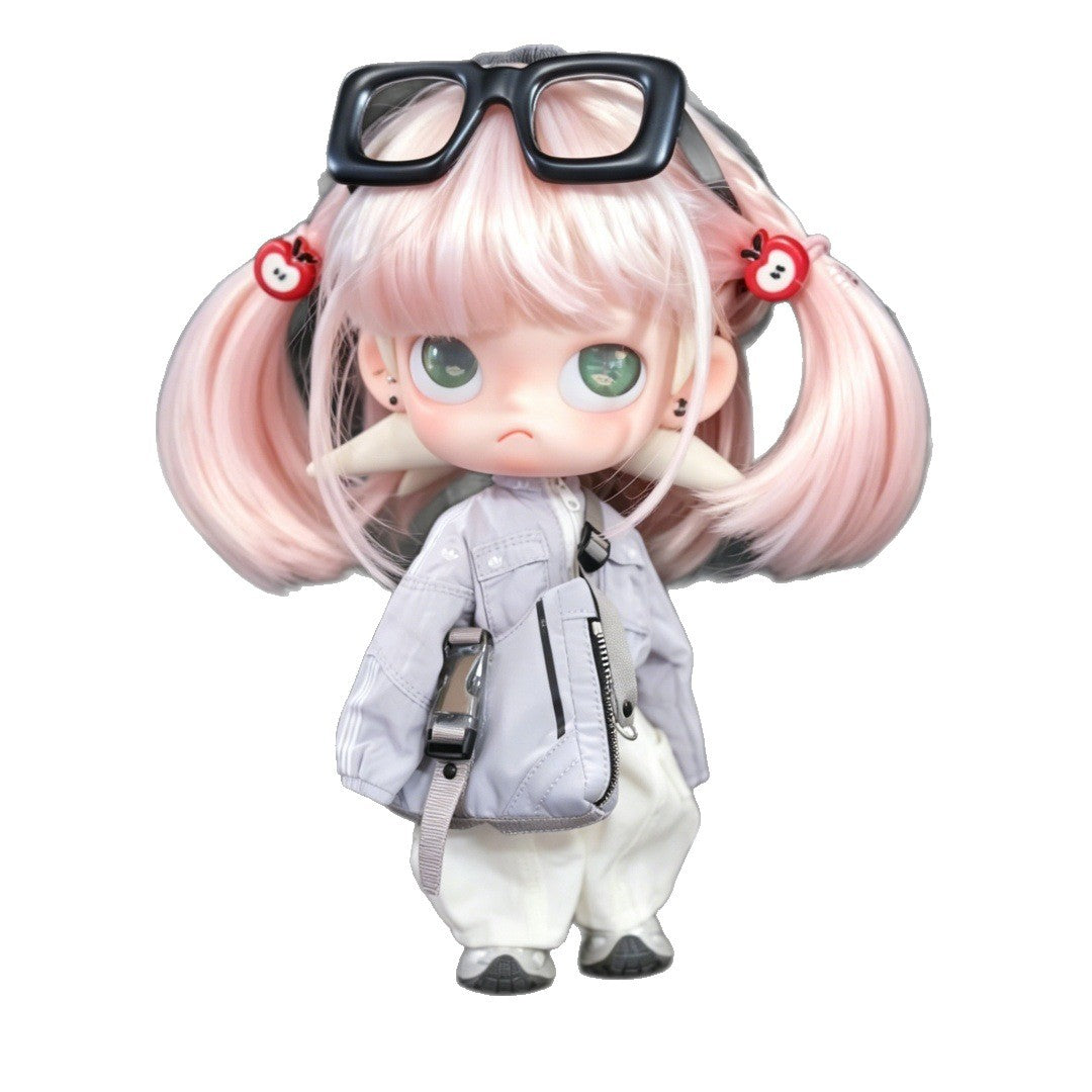Zi Sister Doll Straight Bangs Water Ripple Comfortable Cos Wig