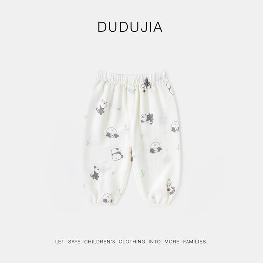 Children's Summer Trousers Thin Casual Clothing Cartoon Children's Pants