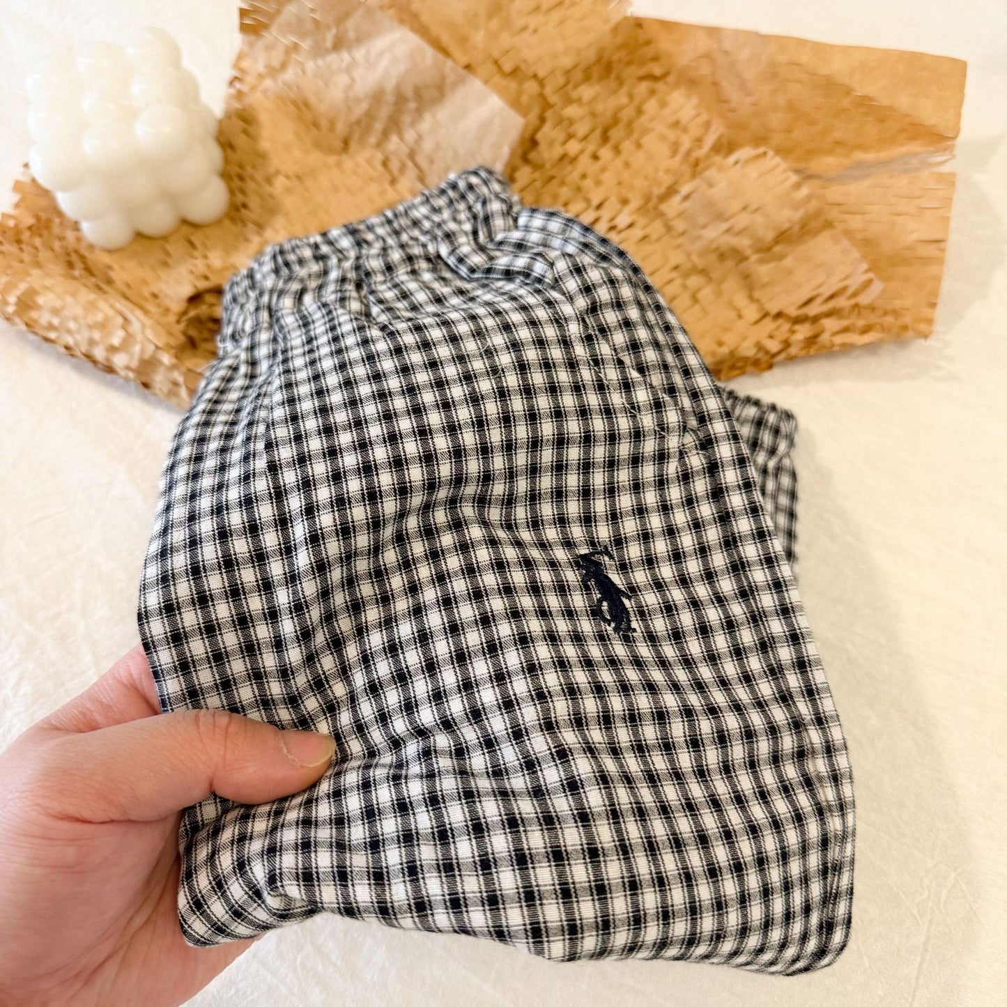 Children's Plaid Summer Boys Bloomers Harem Striped Children's Pants