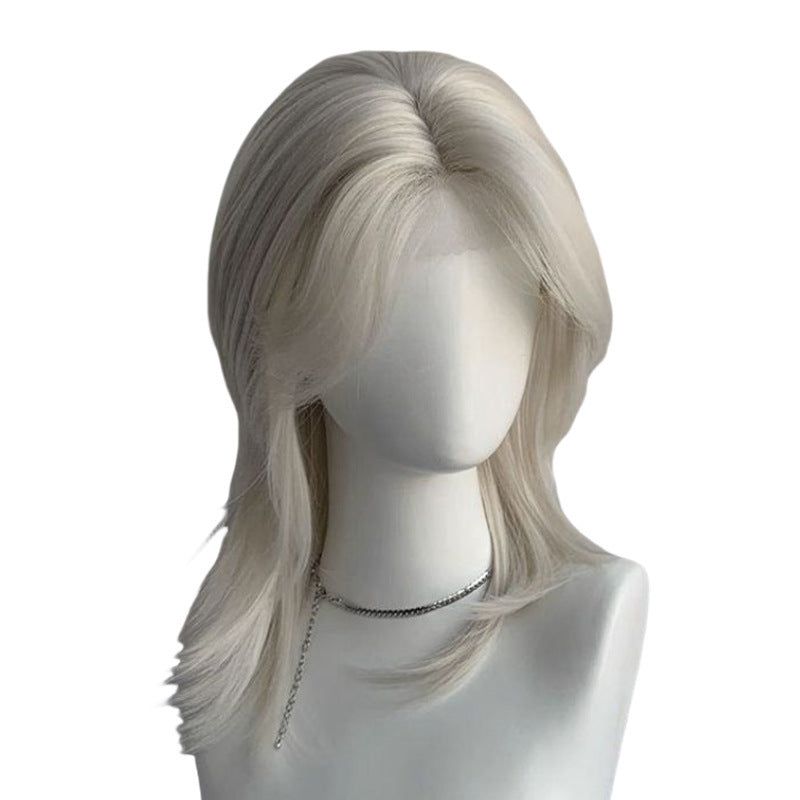 Split Wolf Tail Anchovy Head High Other Wig