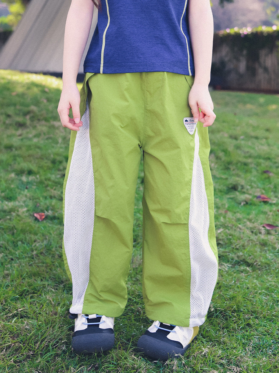 Children's Summer Outdoor Sports Trousers Mountain Style Mesh Children's Pants