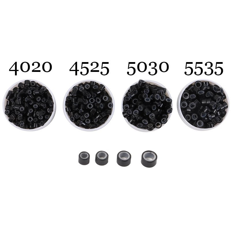 Hair Extension Ring Aluminum Silicone Buckle Tools Other Wig