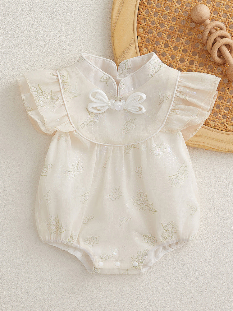 Babies Summer Born Jumpsuit Days Old One Year Dress National Jumpsuit, Climbing Suit