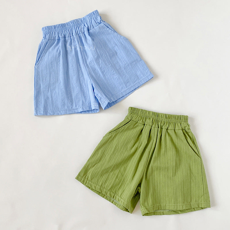 Shorts Summer Thin Casual Beach Korean Style Children's Pants