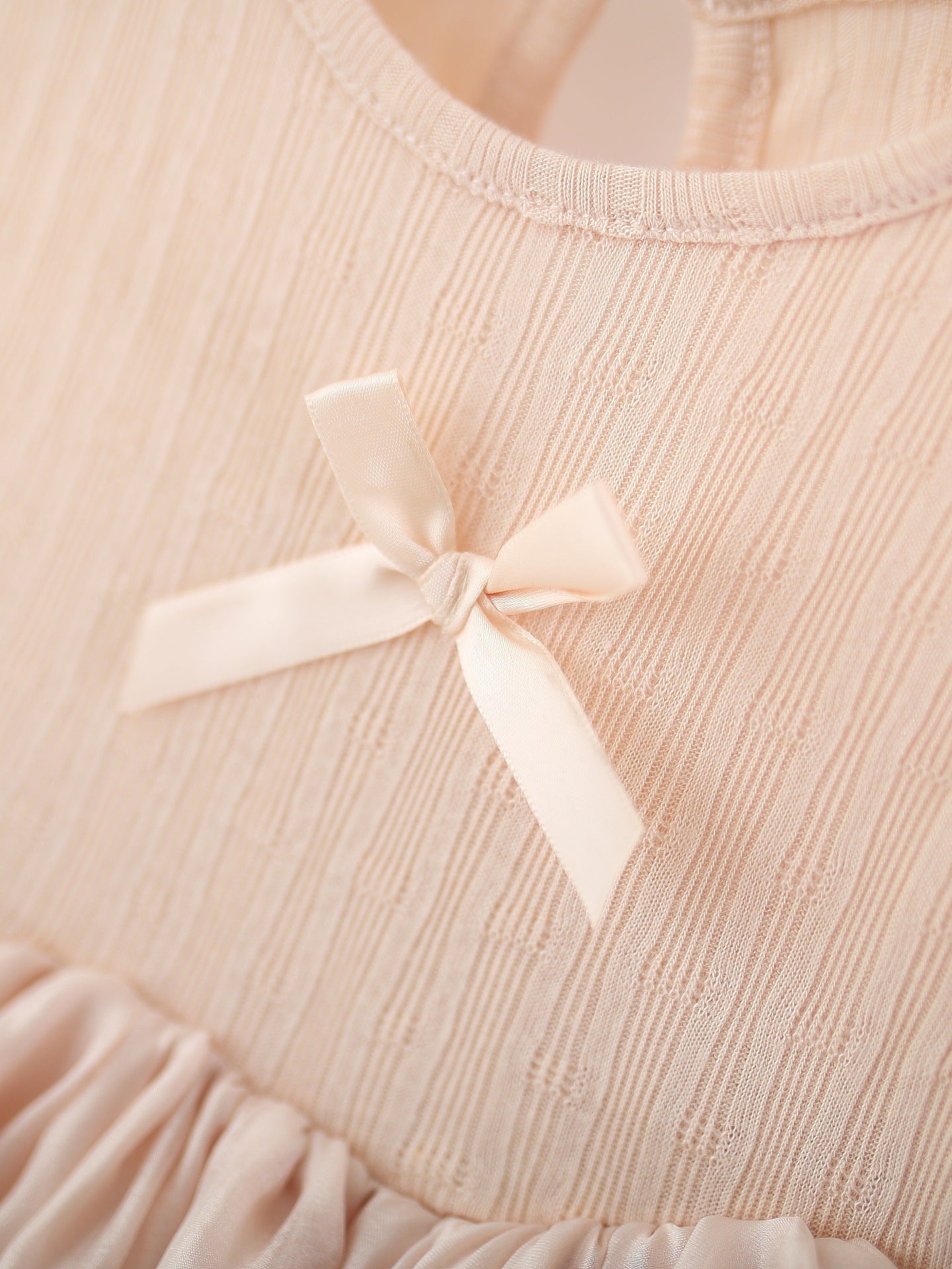 Children's Trendy Clothing Sleeveless One-piece Summer Back Big Bowknot Bud Princess Children's Dress