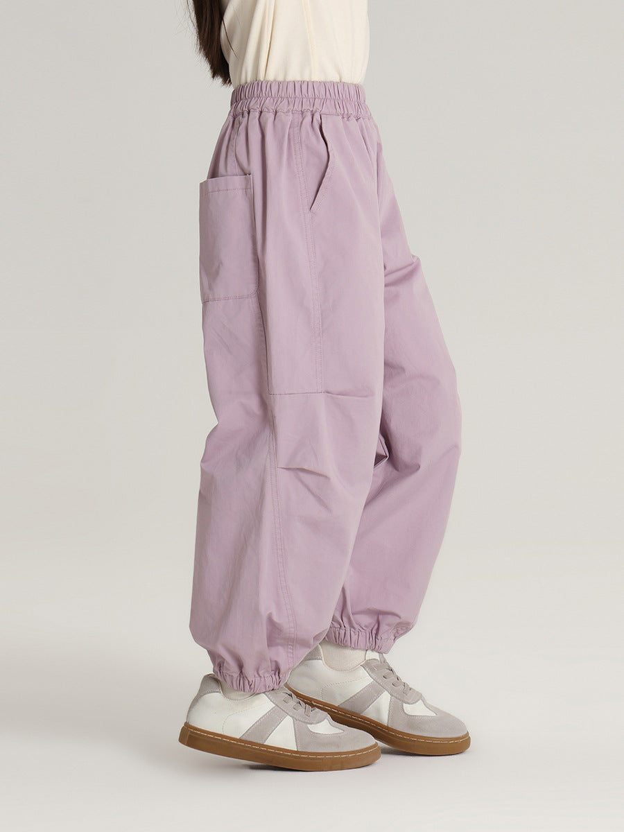 Children's Overalls Western Style Leisure Pure Cotton Children's Pants