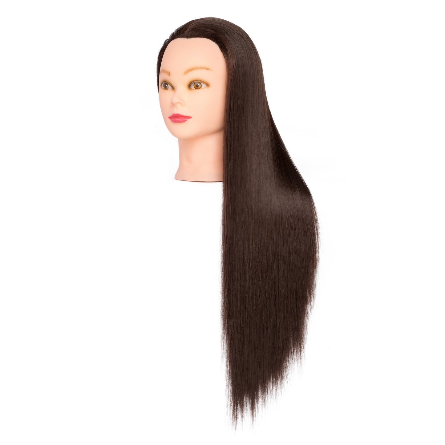 Model Head Braided Hair Practice Mannequin Hairdressing Cutting Teaching Other Wig