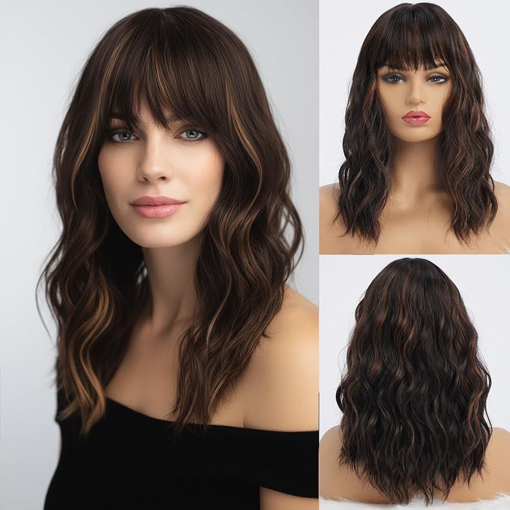 Women's Curly Hair Multiple Colors Chemical Fiber Wig Long Curls