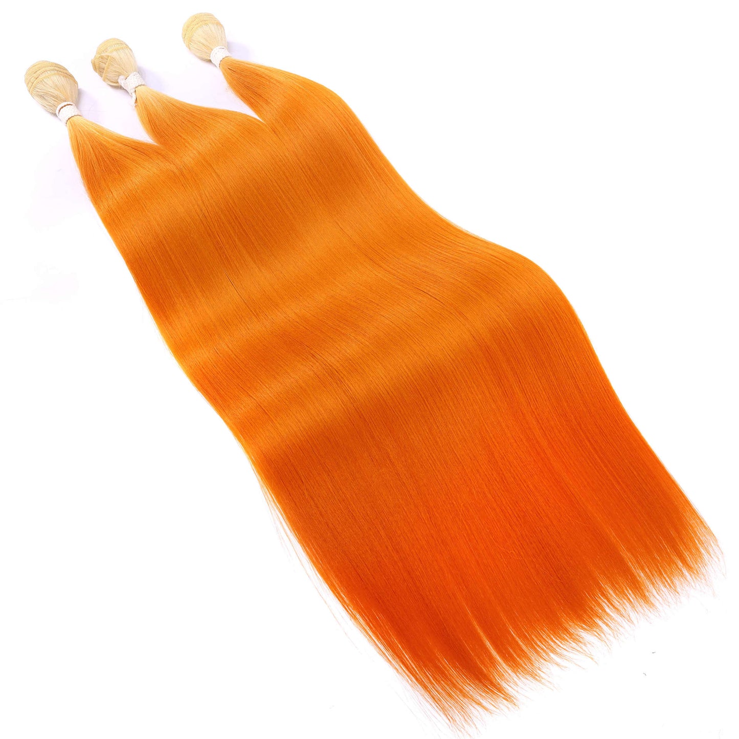 Women's Chemical Fiber African Hair Band Weft Long Straight Wig