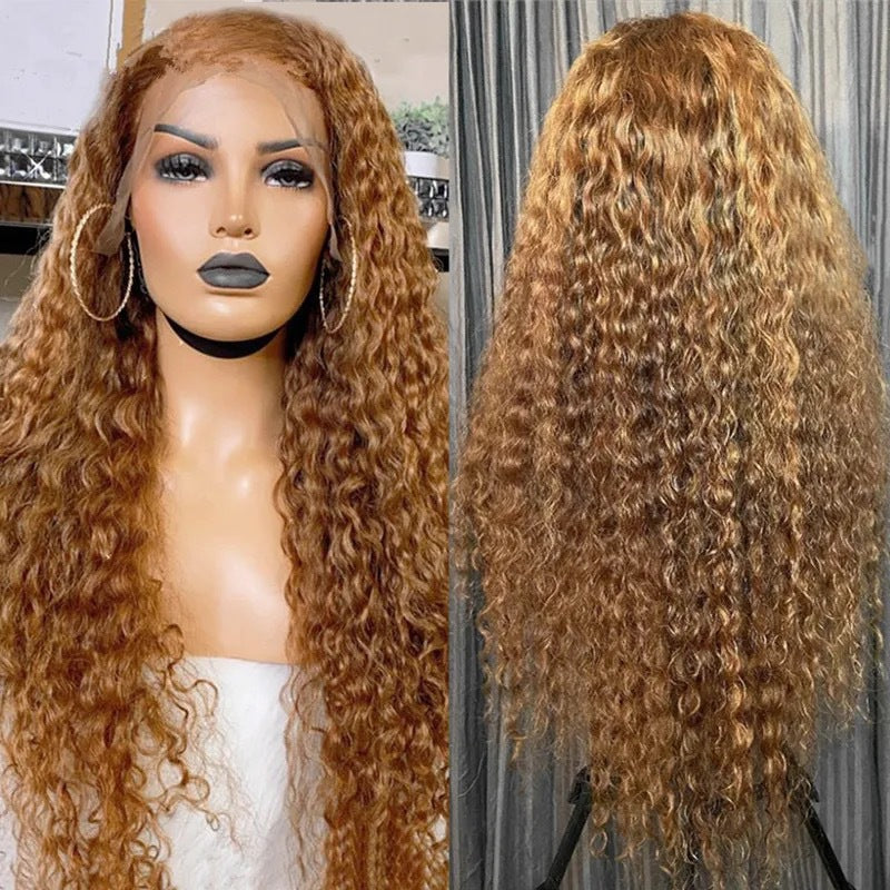 Front Lace Small Roll Sheath African Wig Long Curls