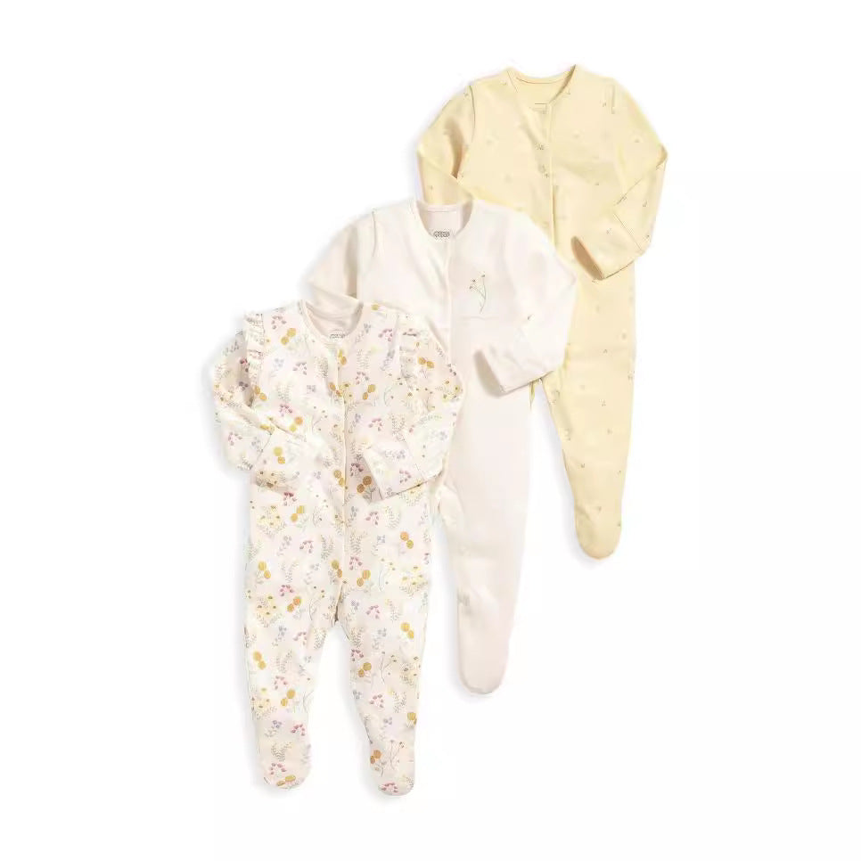 Jumpsuit Thin Romper Cotton Pajamas Born Jumpsuit, Climbing Suit