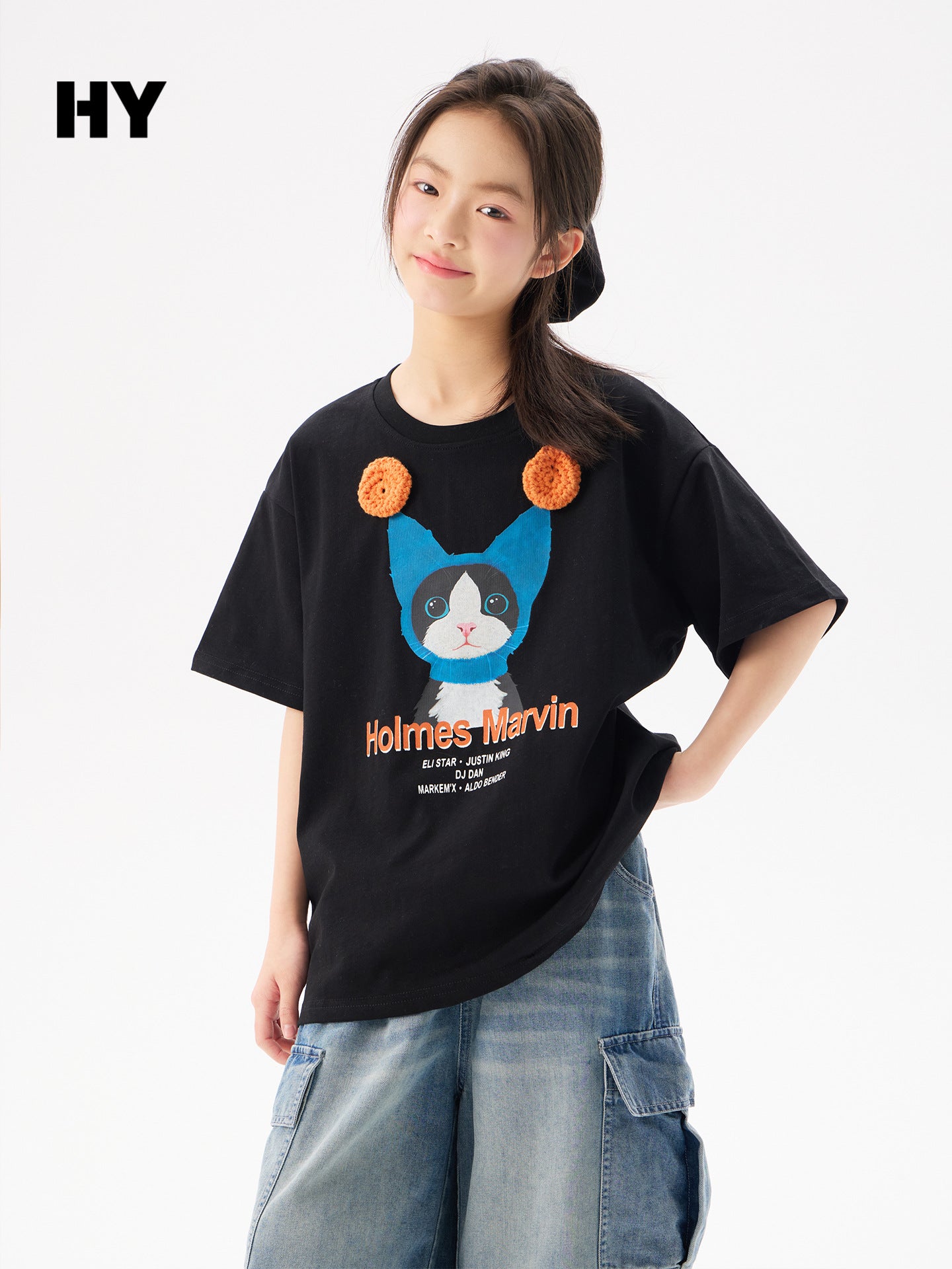 Children's Clothing Short-sleeved Summer Middle Big Clothes Shirt Pure Cotton Half-sleeved Children's T-shirt