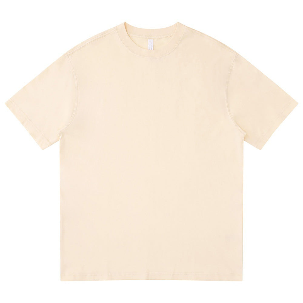 Children's Green Couple Cotton Wide American Short Sleeved Business Attire Children's T-shirt