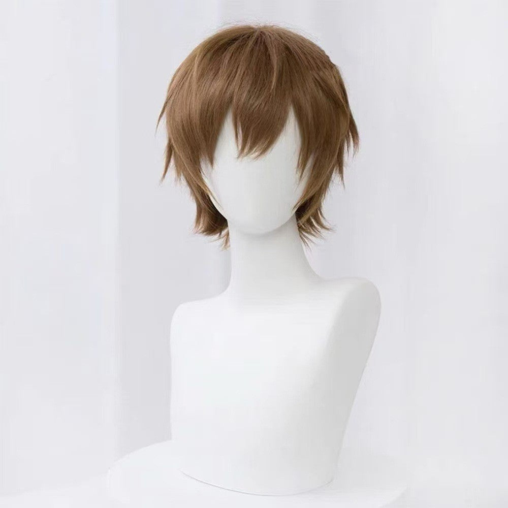 Egg Puff Party Double Ponytail Linkage Simulation Cos Wig
