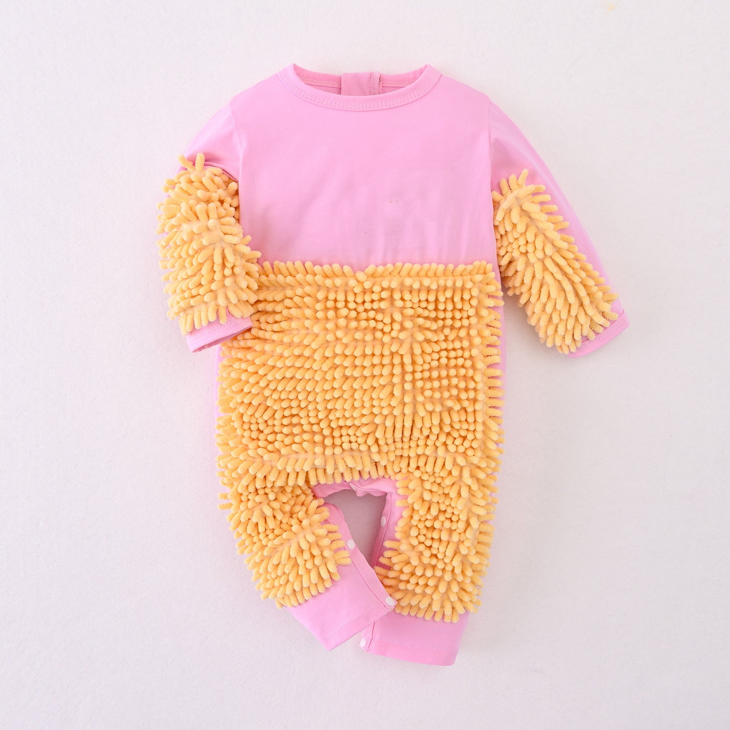 Mop Man Crawling Jumpsuit Zipper Overclothes Jumpsuit, Climbing Suit