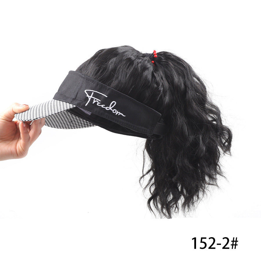 Integrated Fashion Summer Sun Ponytail Female Korean Other Wig