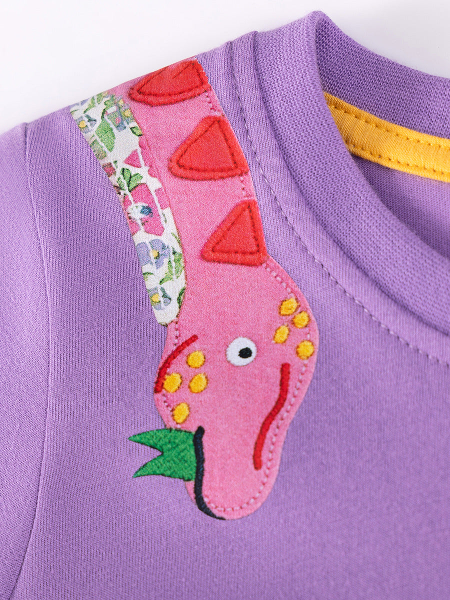 Pretty Summer Cartoon Cute Animal Skirt Children's Dress