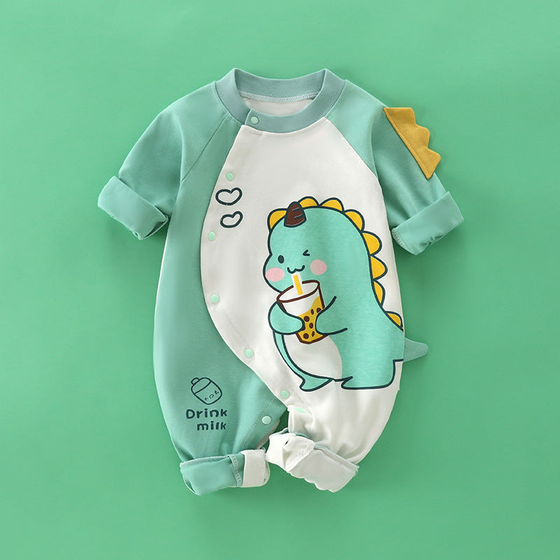 Women's & Men's For Babies Cotton Jumpsuits Born Cute Super Long Sleeve Going Jumpsuit, Climbing Suit