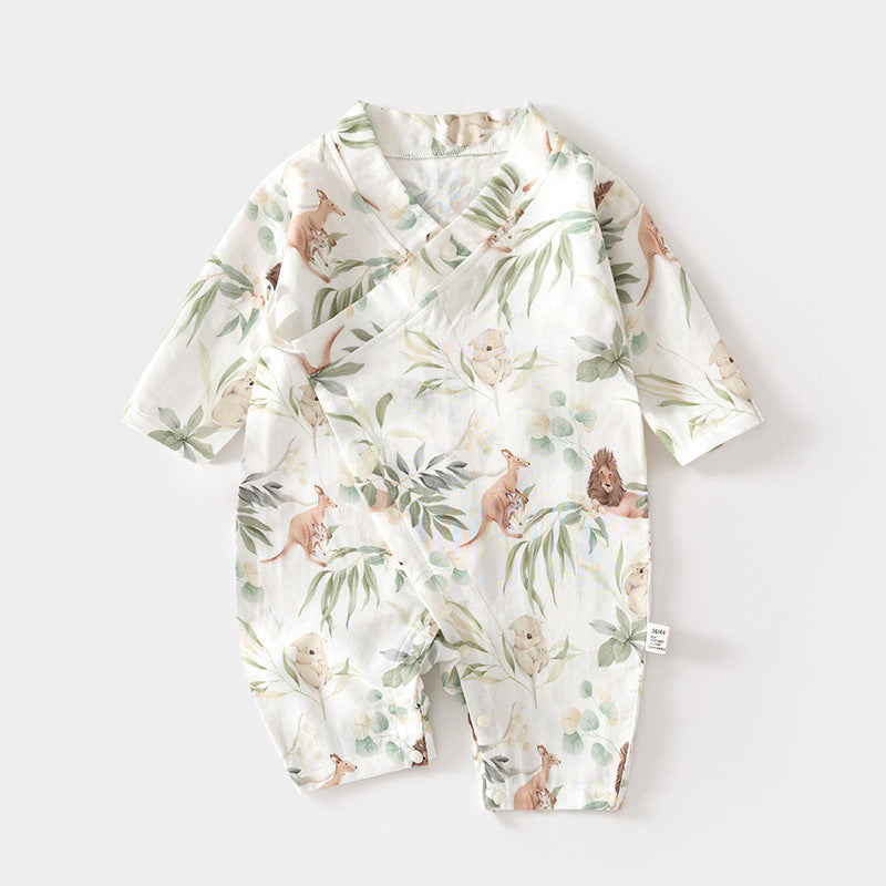 Jumpsuit Summer Romper Long Sleeve Bamboo Fiber Air Jumpsuit, Climbing Suit