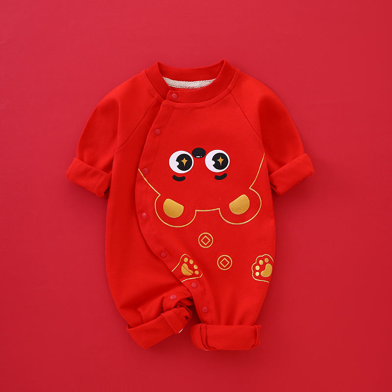 Women's & Men's For Babies Cotton Jumpsuits Born Cute Super Long Sleeve Going Jumpsuit, Climbing Suit