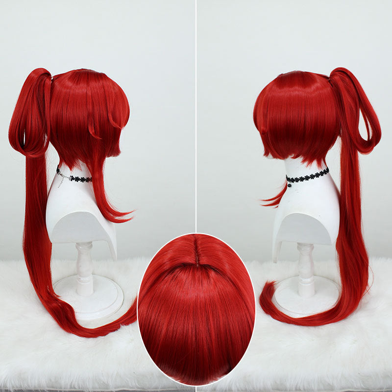 Lin Simulation Scalp Top Tiger Mouth Cos Wig