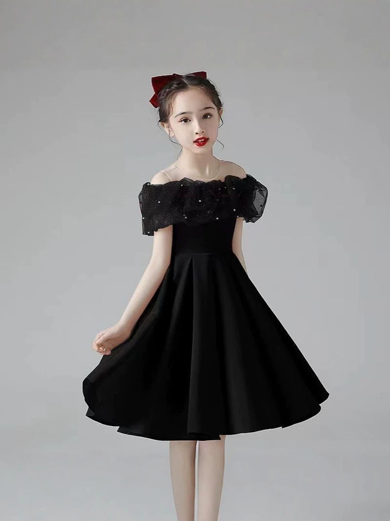 Children's Fashionable Princess Wedding Birthday Host Pettiskirt Children's Dress