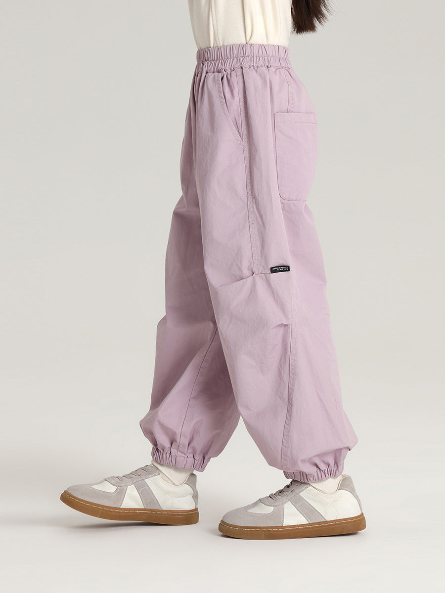 Children's Overalls Western Style Leisure Pure Cotton Children's Pants