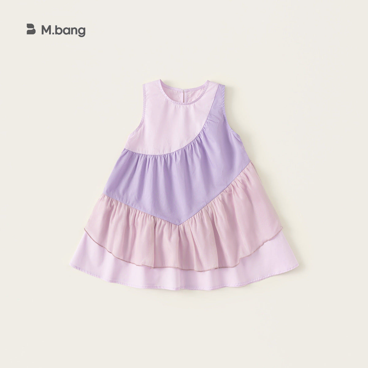 Children's Clothing Sleeveless Color-matching Summer Sundress Sweet Princess Children's Dress