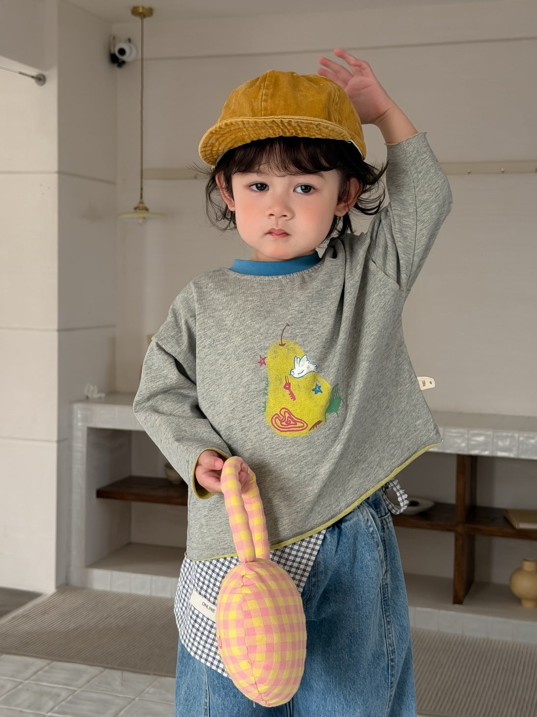 Children's Korean Style Spring Clothing Boy's Hoody Children's Suit