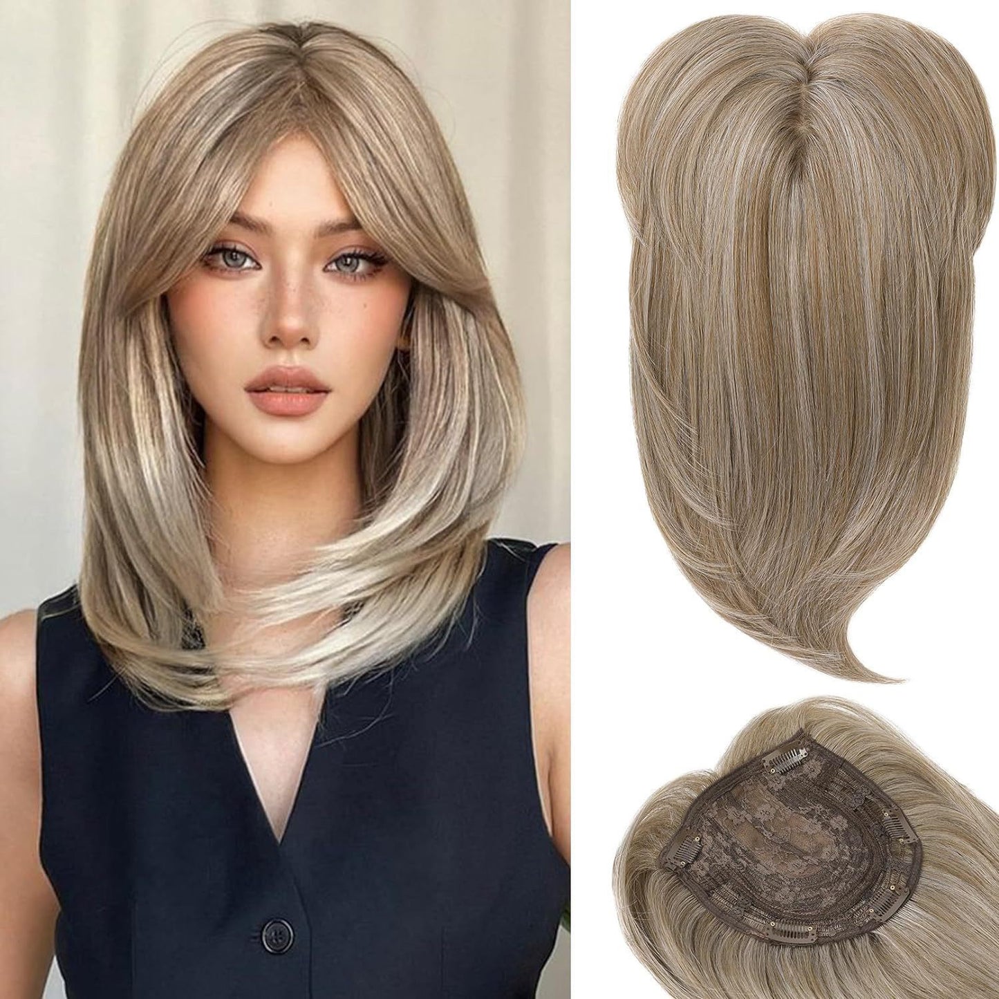 Women's Curly Hair Synthetic Natural Breathable Chemical Fiber Wig