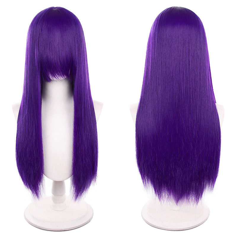 Popular Universal Long Straight Weight Scalp Cos Wig