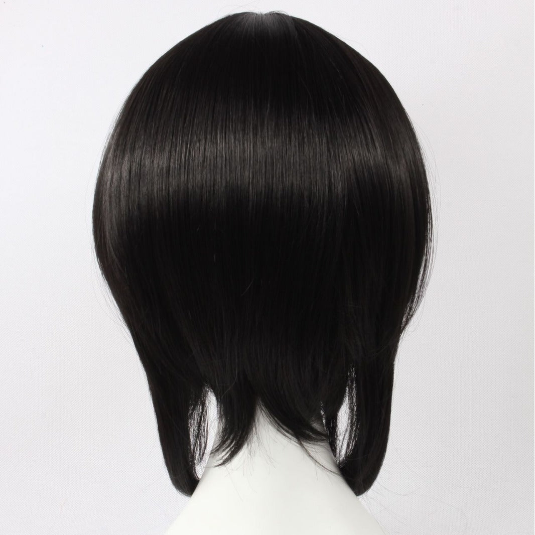 Wide Silk Black Butler Sebastian Night Wind Rain Other Wig