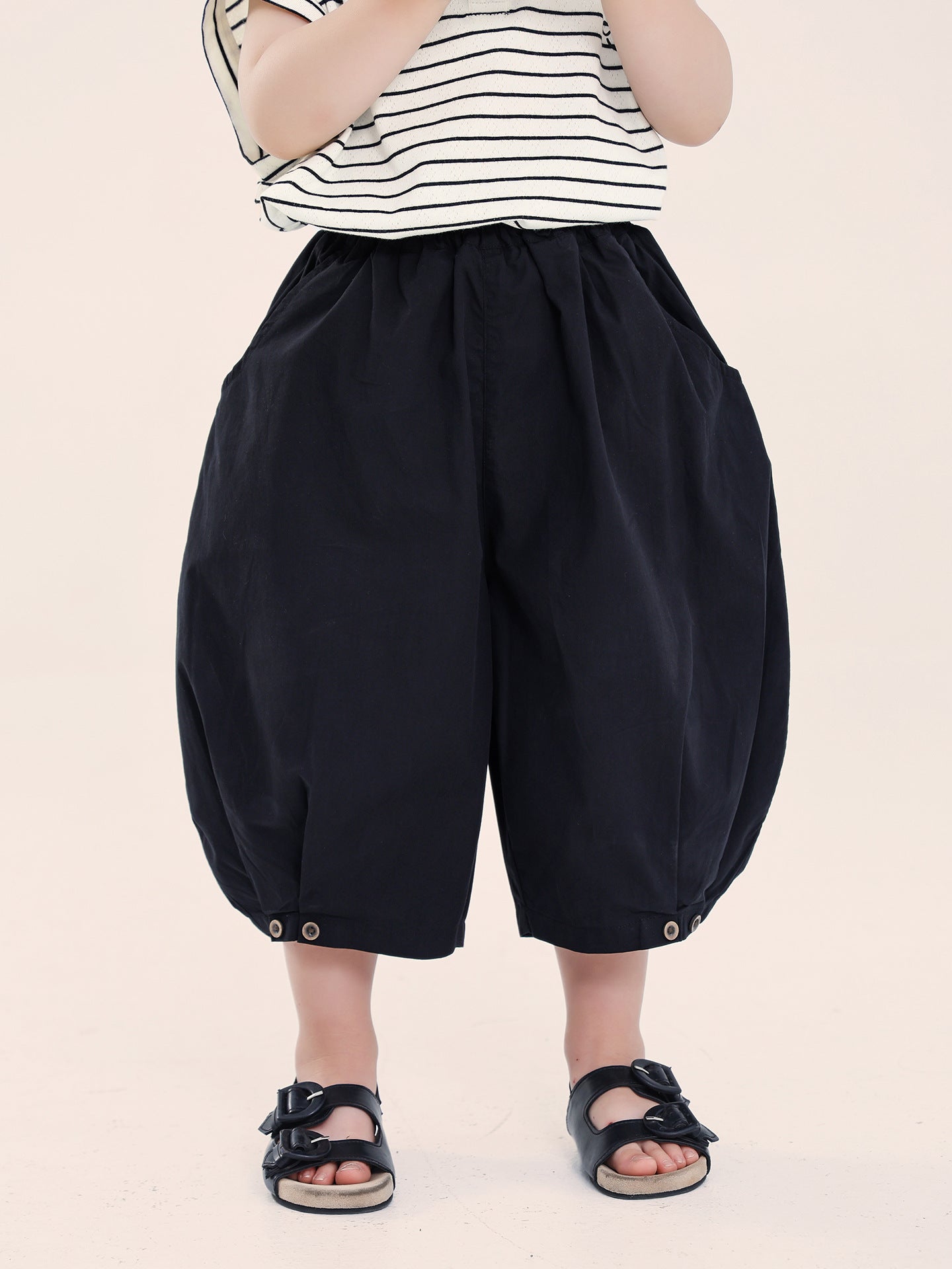 Children's Clothing Boy Summer Thin Cropped Korean Style Children's Pants