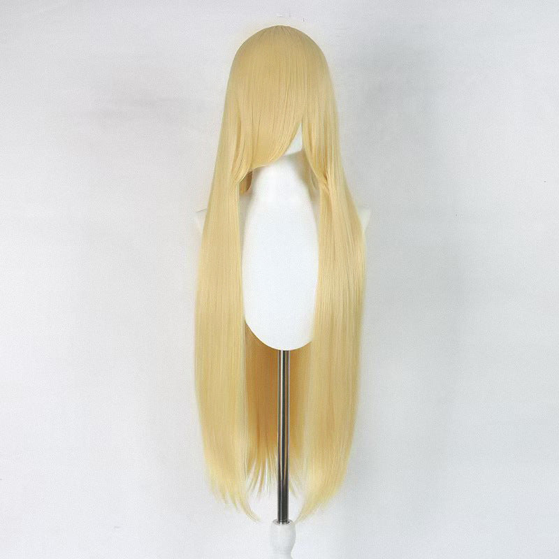 Straight Hair Rose Internal Net Simulation Scalp Secondary Element Cos Wig